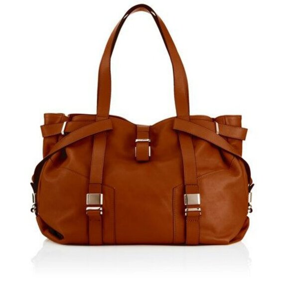 LK Bennett Handbags - LK BENNETT Medium  Brown Anna Leather Handbag
